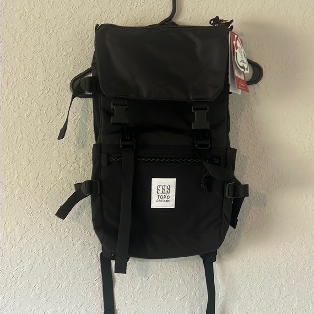 Topo Designs Rover Pack Black Backpack